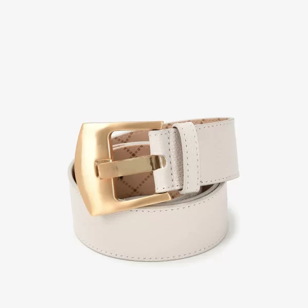 A+ . CINTURON CUERO FLOTER FRESH BLANC - Imagen 4