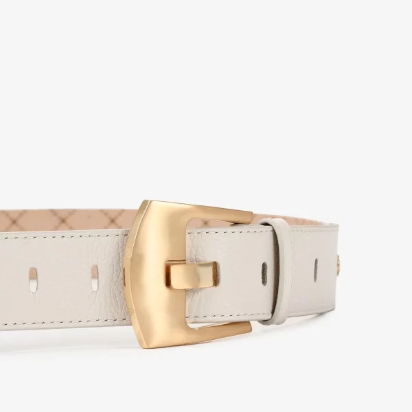 A+ . CINTURON CUERO FLOTER FRESH BLANC - Imagen 5