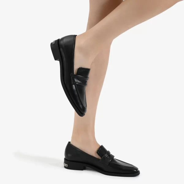 A+ . MOCASIN  CUERO PRETO - Imagen 3