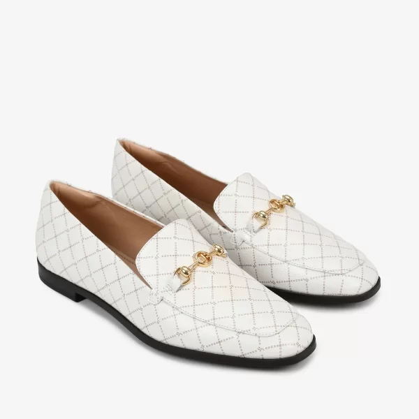 A+ . MOCASIN MONOGRAMA OFF WHITE - Imagen 5