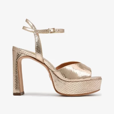 SANDALIA  CUERO  CLARO