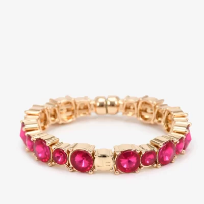 A+ACCESORIO BRAZALETT OURO CLARO /FUCSIA
