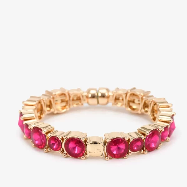 A+.ACCESORIO BRAZALETT OURO CLARO /FUCSIA