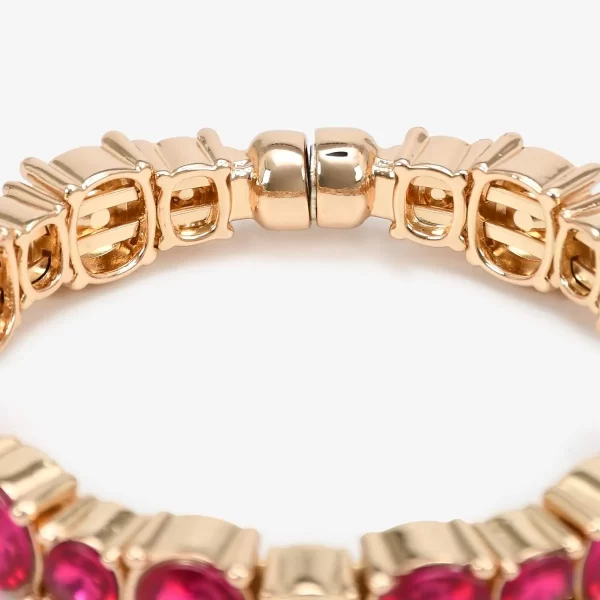 A+.ACCESORIO BRAZALETT OURO CLARO /FUCSIA - Imagen 2