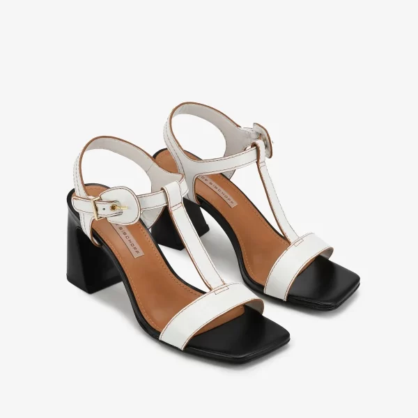A+ .SANDALIA COURO NAPA NEW BRANCO - Imagen 4
