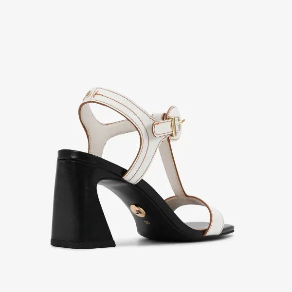 A+ .SANDALIA COURO NAPA NEW BRANCO - Imagen 2