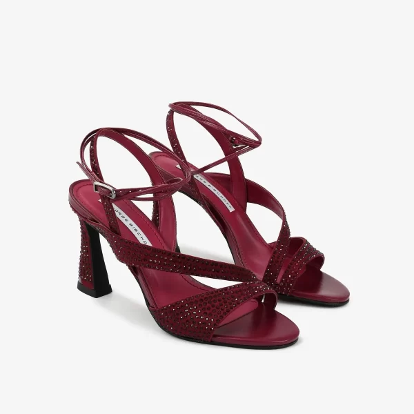 A+ . SANDALIA  BRILLO CHERRY - Imagen 5