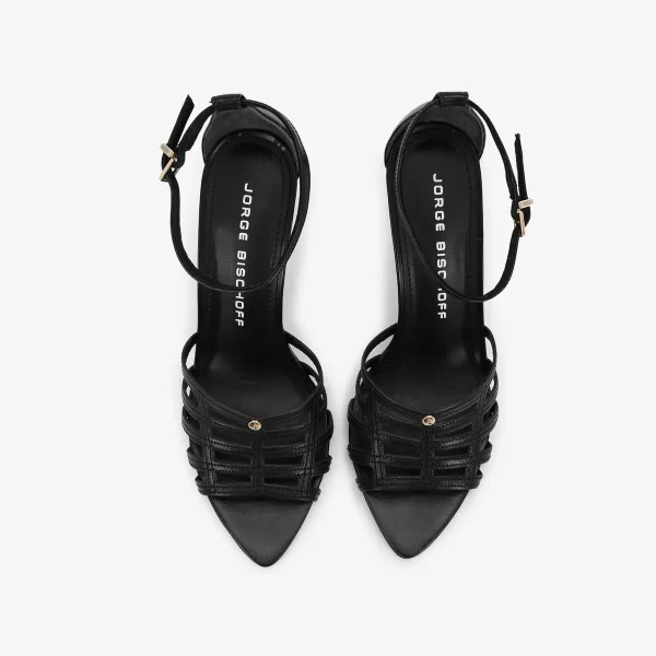 A+ . SANDALIA CUERO NAPA NEW PRETO - Imagen 4