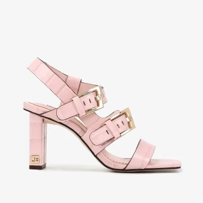 SANDALIA CUERO CROCCO ROSÉ