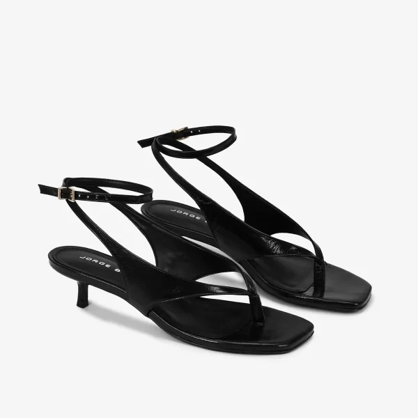 A+ . SANDALIA CRINCKLE PRETO - Imagen 4