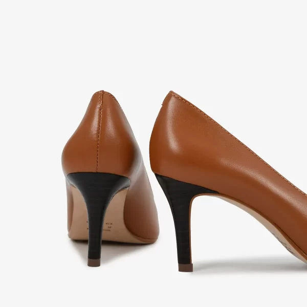 A+ SCARPIN COURO NEW ALMENDRA - Imagen 6
