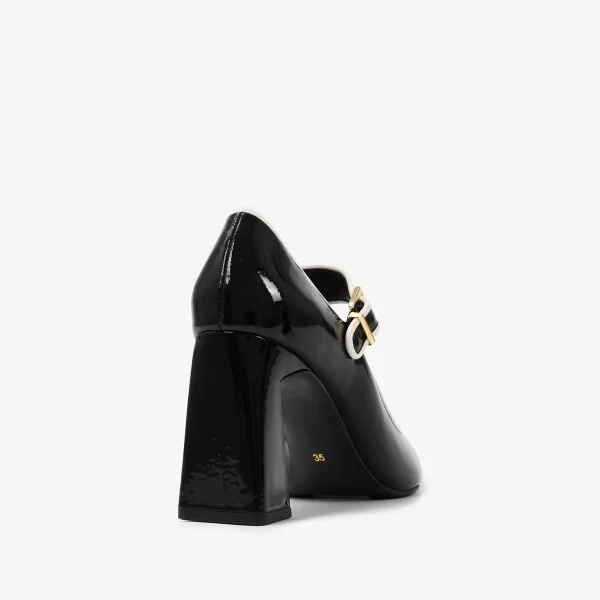 A+ . SCARPIN   CUERO VERNIZ PRETO - Imagen 7