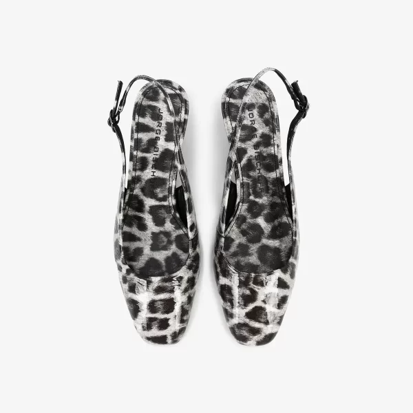 A+ . SLINGBACK GLOW PRETO/ BLANC - Imagen 3