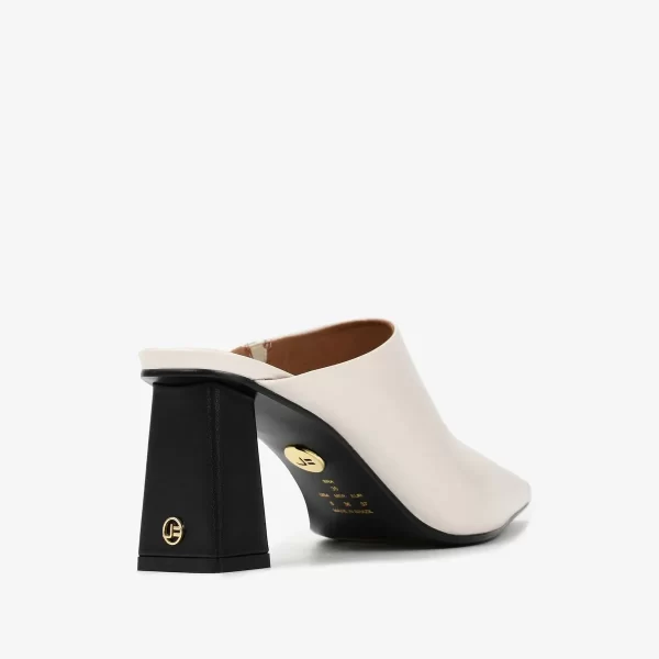 A+ . SLINGBACK  COURO BLANC - Imagen 6