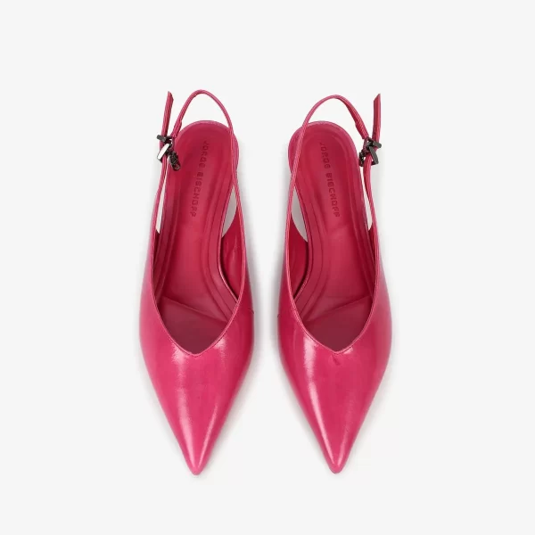 A+ . SLINGBACK  COURO FUCSIA - Imagen 4