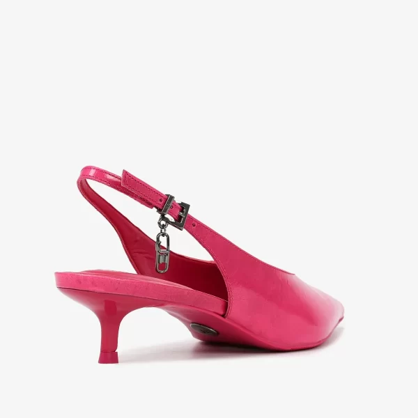A+ . SLINGBACK  COURO FUCSIA - Imagen 2