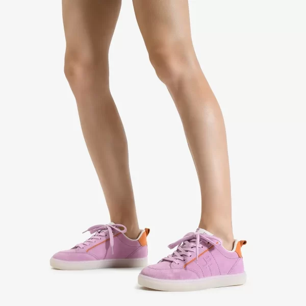 A+ . TENIS  CUERO LILA - Imagen 7