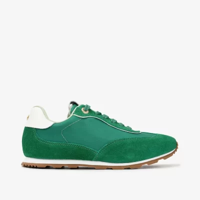 TENIS CUERO VERDE