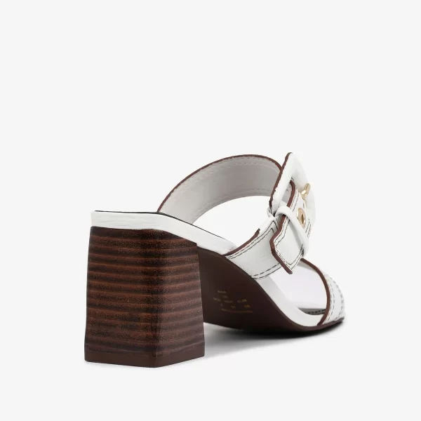 A+ . SANDALIA COURO FLOTER BLANC - Imagen 6