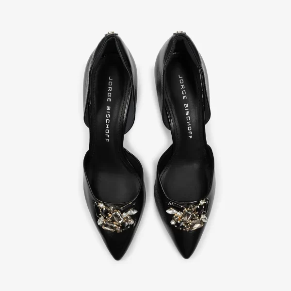 SCARPIN  CUERO CRINKLE PRETO - Imagen 3