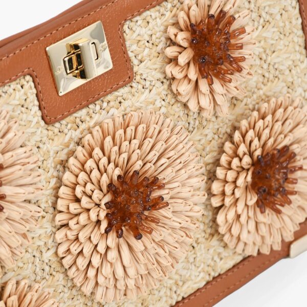 A+ CARTERA  RAFIA  NATURAL - Imagen 4