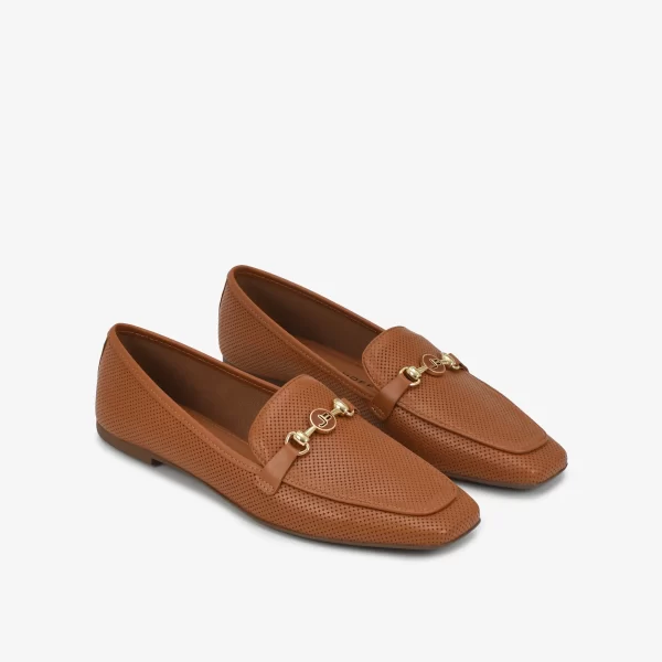 A+ MOCASIN CUERO FLY ALMENDRA - Imagen 5