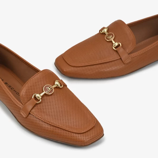 A+ MOCASIN CUERO FLY ALMENDRA - Imagen 2