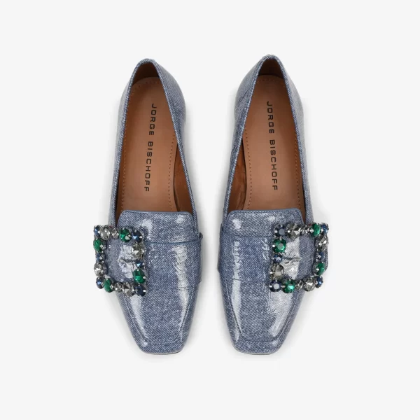 A+  MOCASIN CUERO DENIN SHOW LUNAR - Imagen 3