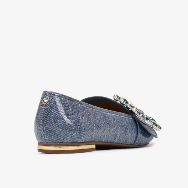 A+  MOCASIN CUERO DENIN SHOW LUNAR - Imagen 2