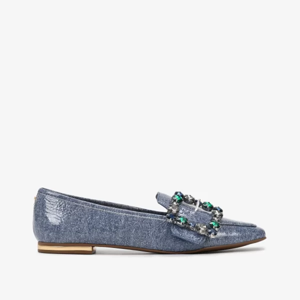 A+  MOCASIN CUERO DENIN SHOW LUNAR
