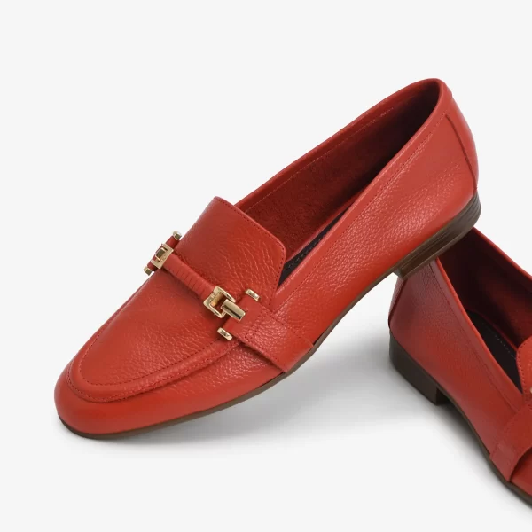 A+ MOCASIN CUERO  FLOTER FRESH TERRACOTA - Imagen 2