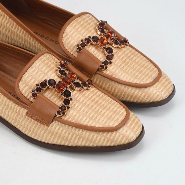 A+ MOCASIN TENCIDO BEIGE - Imagen 2