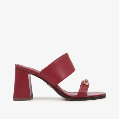 SANDALIA CUERO  NAPA BERRY