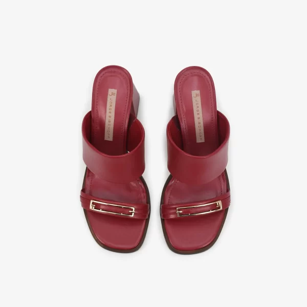 A+ SANDALIA CUERO  NAPA BERRY - Imagen 2