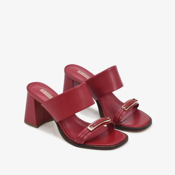 A+ SANDALIA CUERO  NAPA BERRY - Imagen 7