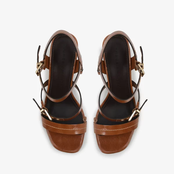 A+ SANDALIA 3 EN 1 CUERO CAMEL - Imagen 4