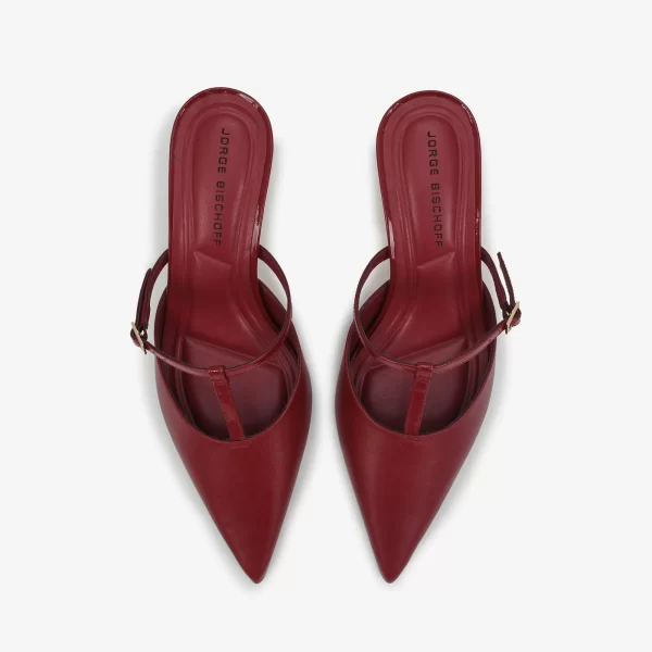 A+ SLINGBACK CUERO NAPA VERNIZ BERRY - Imagen 5