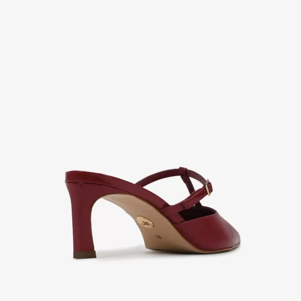 A+ SLINGBACK CUERO NAPA VERNIZ BERRY - Imagen 6