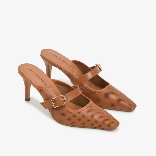 A+ SLINGBACK CUERO NAPA FLY ALMENDRA - Imagen 4