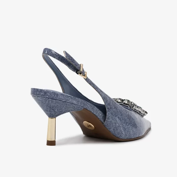 A+ SLINGBACK CUERO DENIN SHOW LUNAR - Imagen 3