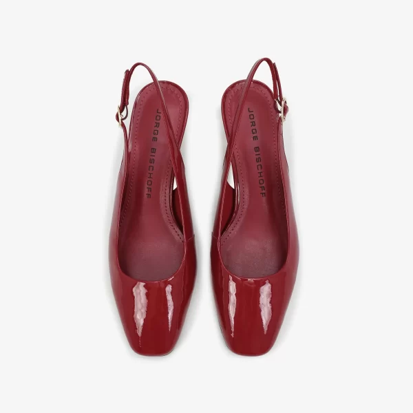 A+ SLINGBACK CUERO VERNIZ BERRY - Imagen 4