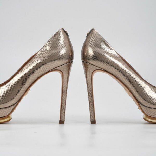 A+ STILETTO SNAKE DARK GOLD - Imagen 3