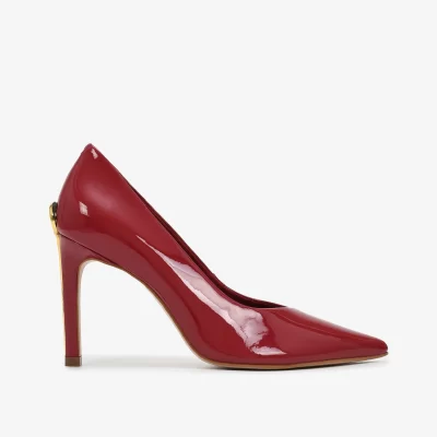 STILETTO CUERO VERNIZ BERRY