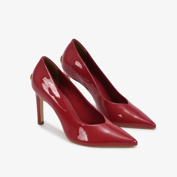 A+ STILETTO CUERO VERNIZ BERRY - Imagen 4