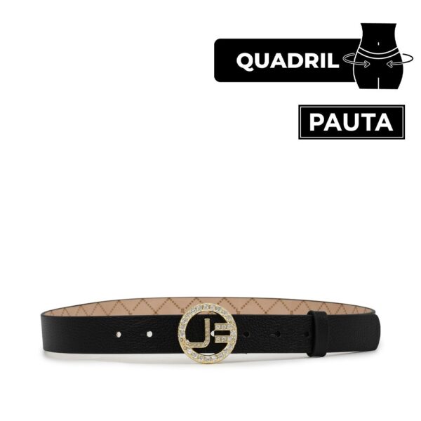 A+ CINTURON CUERO FLOTER FRESH  PRETO - Imagen 3