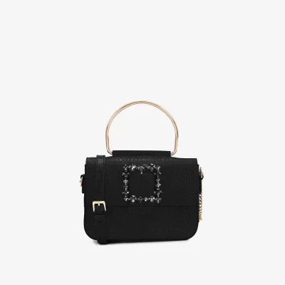 CARTERA SNAKE GLOW FLOTER FRESH PRETO