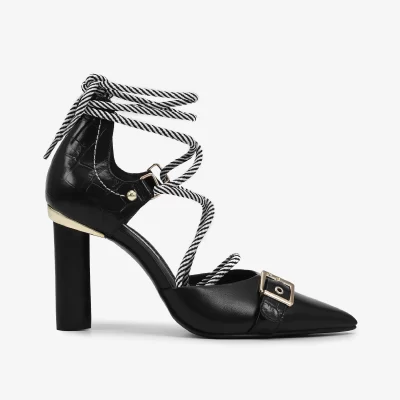 A+ SCARPIN CUERO NAPA NEW PRETO