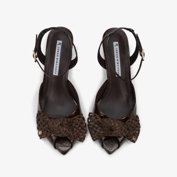 A+ SLINGBACK TENCIDO CAFÉ - Imagen 3
