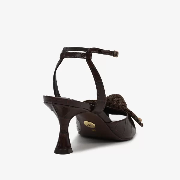 A+ SLINGBACK TENCIDO CAFÉ - Imagen 2