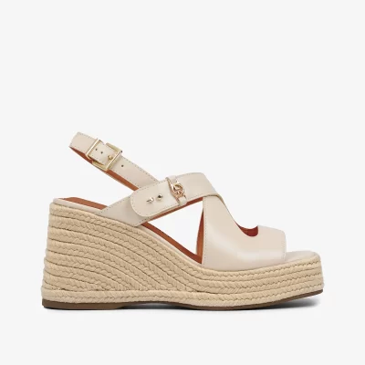 PLATAFORMA CUERO NAPA NEW WHITE